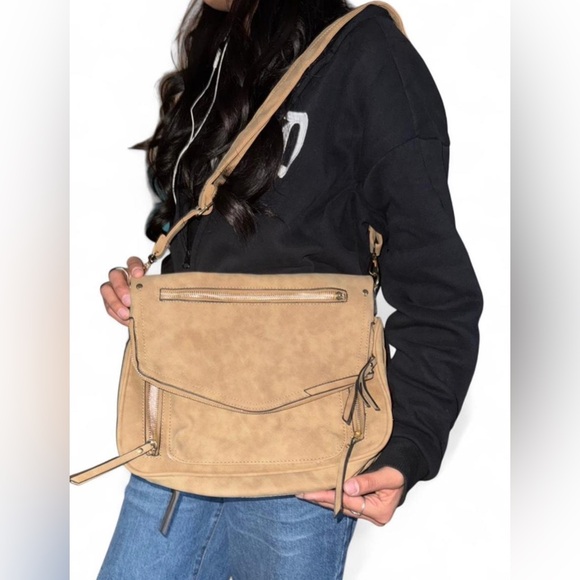 Source Unknown Handbags - Tan Crossbody Bag